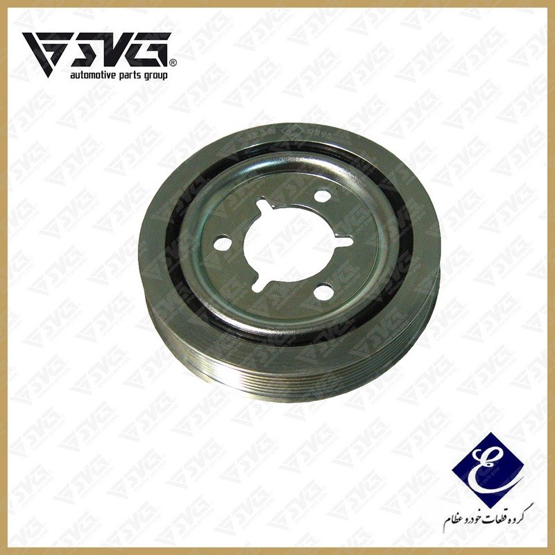 تصویر پولی سر میل لنگ پژو 206 تیپ 5 عظام.