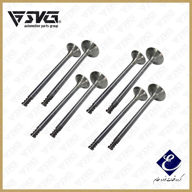 ست سوپاپ دود و هوای استاندارد پیکان عظام