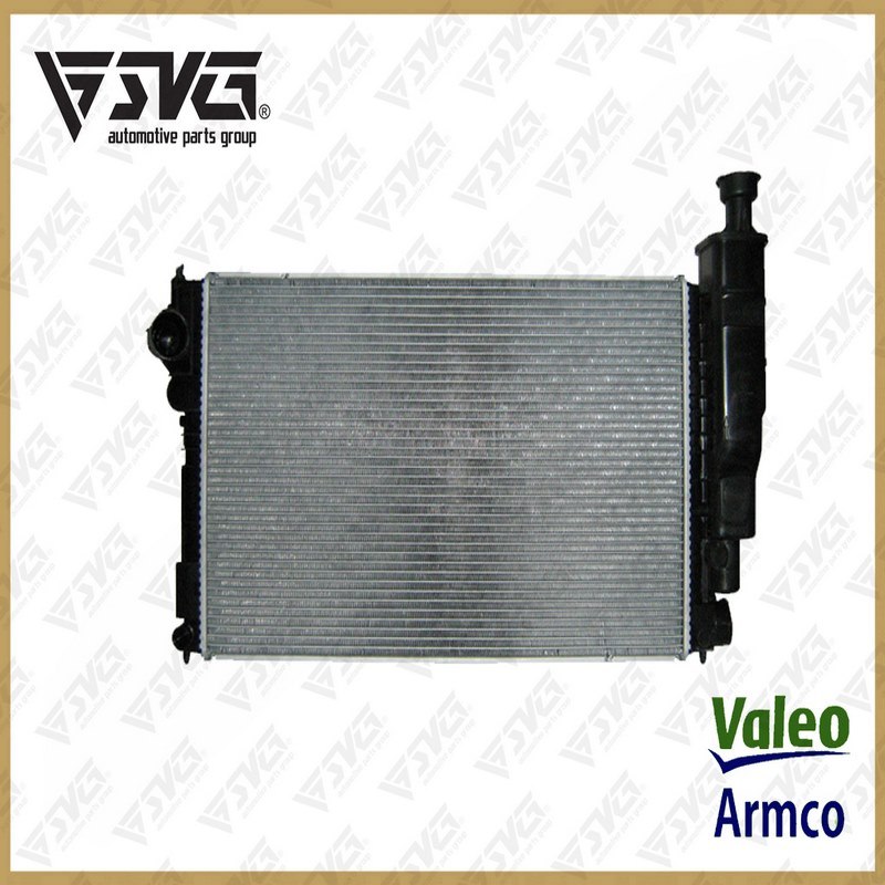 تصویر رادیاتور آب پژو 405 کلاسیک تک لول آرمکو با طراحی استاندارد و کیفیت بالای ساخت