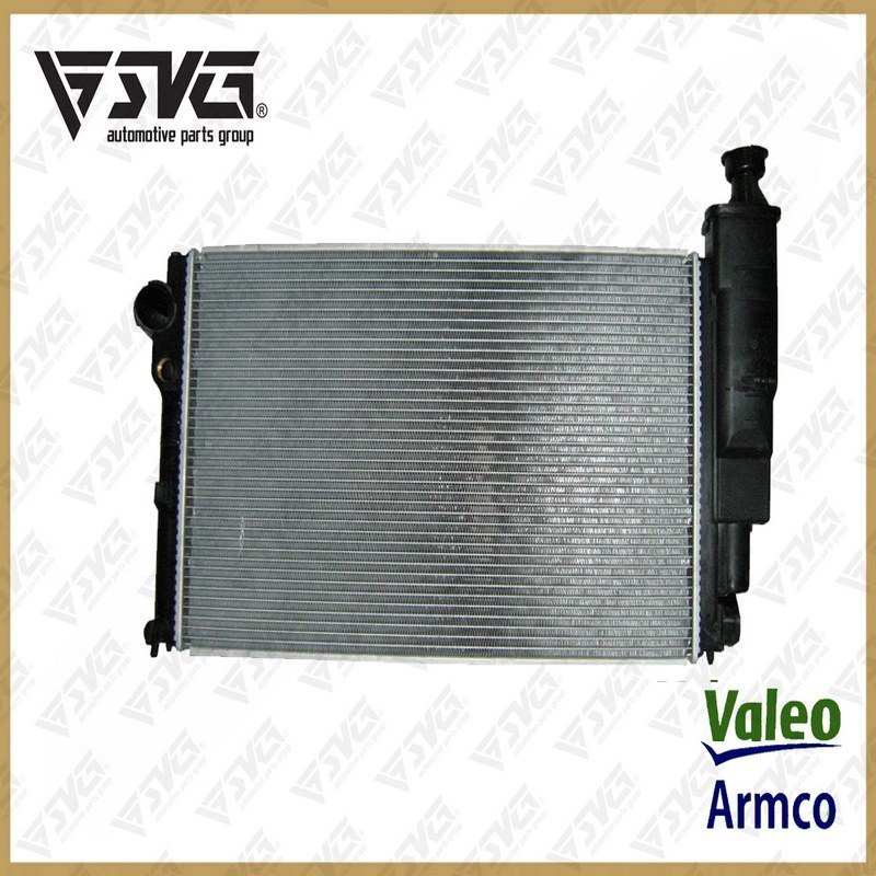 تصویر رادیاتور آب پژو 405 انژکتوری خاری دولول آرمکو با طراحی مقاوم و سازگار با موتور ایران خودرو