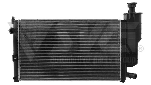 تصویر رادیاتور آب NX7 بنزینی دو لول دنا آرمکو با طراحی آلومینیومی مقاوم و کیفیت اورجینال ویژه خودروهای ایران خودرو