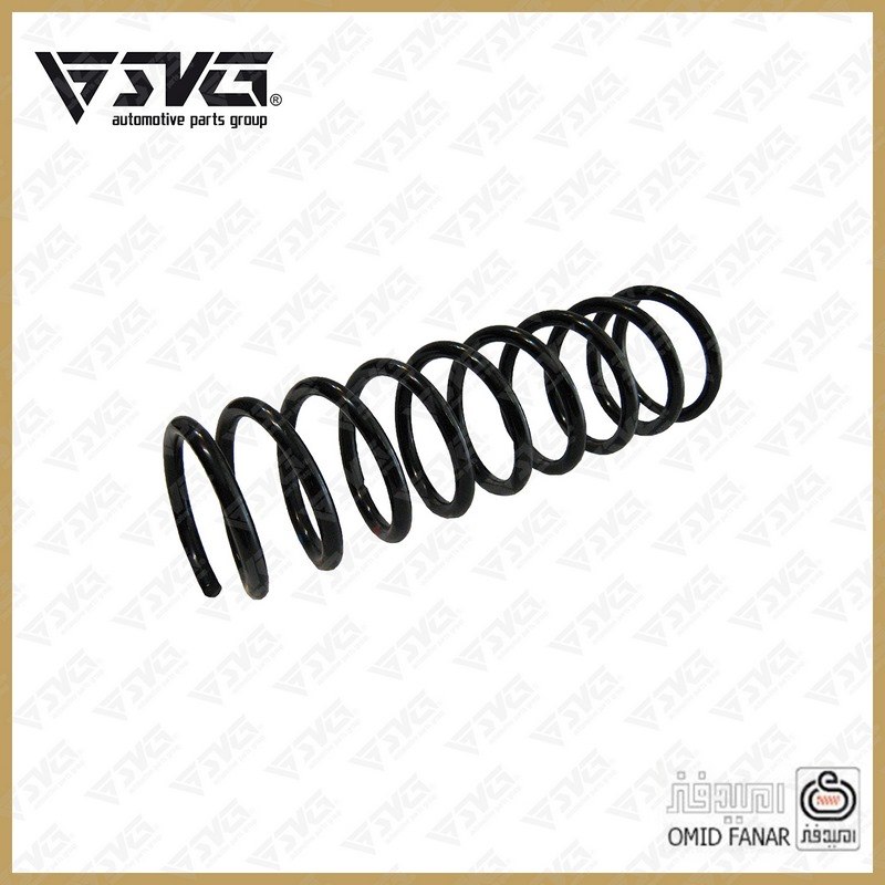 تصویر فنرلول عقب ریو امیدفنر با طراحی مقاوم و کیفیت اصلی برای سیستم تعلیق خودرو ریو