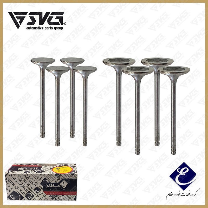 ست سوپاپ دود و بنزین تیبا S81 (ساوه-STYM) عظام