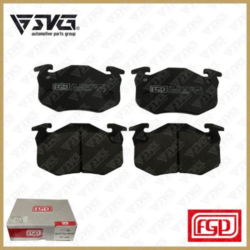 لنت ترمز عقب پژو 206 تیپ 5 پیشتاز