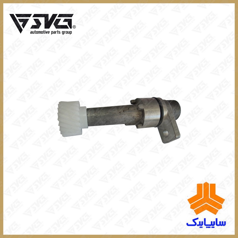 پینیون کیلومتر شمار کامل ( جدید بدون کابل ) پراید سایپا یدک Complete speedometer pinion for Pride – Saipa Yadak