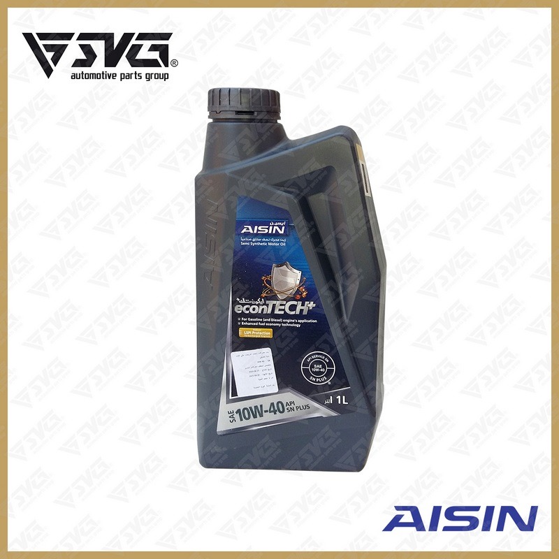 روغن موتور 1 لیتری پلاس API/SN ( نیمه سنتتیک ) AISIN 10W40