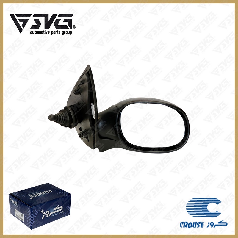 آینه دستی راست پژو 206 کروز Right Manual Side Mirror for Peugeot 206 – Crouse