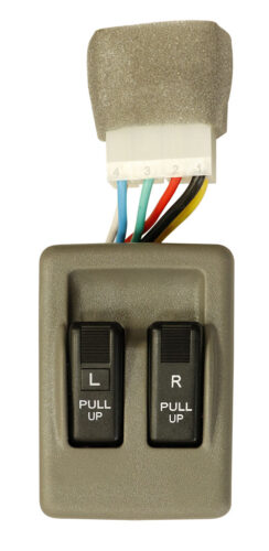 سوئیچ شیشه بالابر چپ پراید کروز Left Power Window Switch for Pride – Crouse