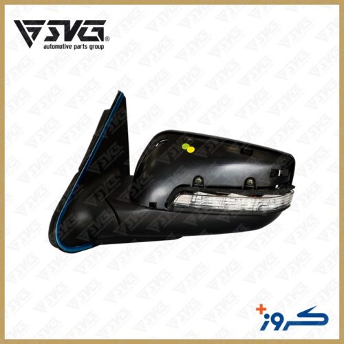 آینه برقی چپ (لنز دار) با فولدینگ برقی بدون قاب پژو پارس جدید کروز Peugeot New Pars Crouse Left Electric Mirror (With Lens) Electric Folding Without Cover