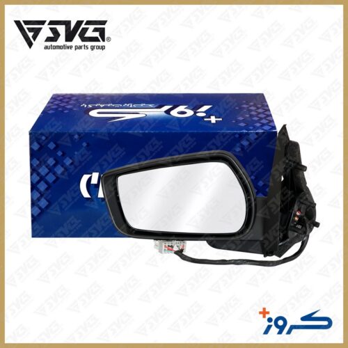 آینه برقی چپ (لنز دار) با فولدینگ برقی بدون قاب پژو پارس جدید کروز Peugeot New Pars Crouse Left Electric Mirror (With Lens) Electric Folding Without Cover