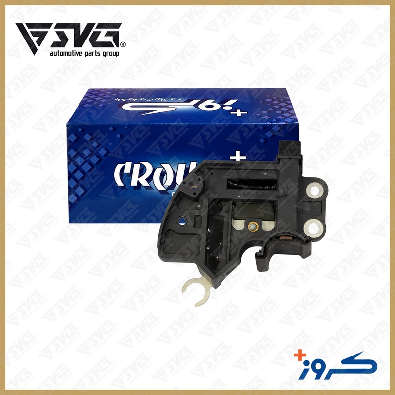 آفتامات دینام (رگولاتور) با درپوش سمند EF7 /206 (ایسکارا) کروز Alternator Regulator with Cover for Samand EF7 / Peugeot 206 (Iskara) – Crouse