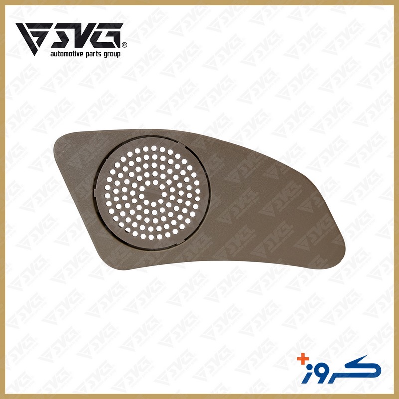 مجموعه قاب توئیتر سمت راست (دو ایربگ بژ تیره) پژو 405 کروز Peugeot 405 Crouse Right Tweeter Frame Assembly (Dual Dark Beige Airbag)