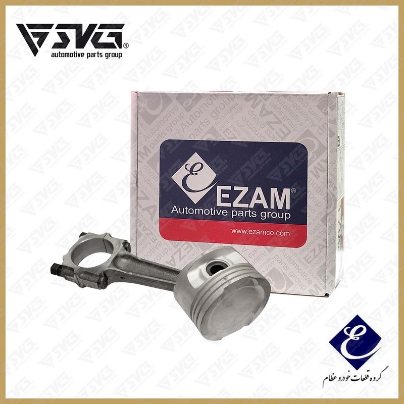 مجموعه شاتون و پیستون طرح جدید پژو 405 XU7 بدون بوش گرید A عظام