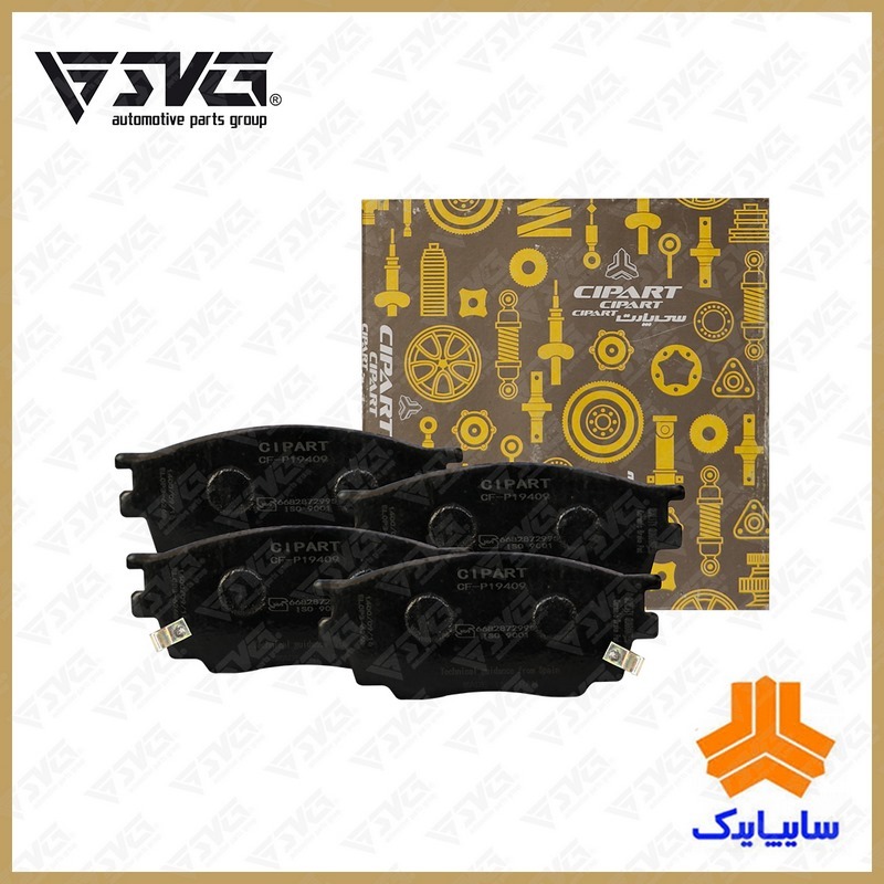 لنت ترمز جلو ( 4 تیکه ) شاهین سایپایدک