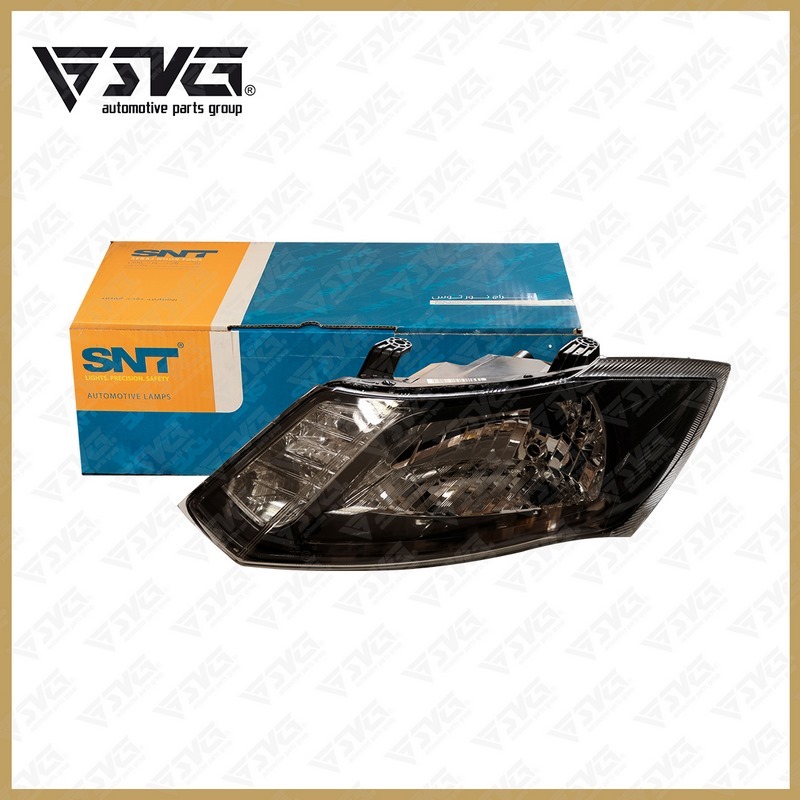 چراغ جلو چپ کوییک موتور دار SNT ( داخل مشکی )