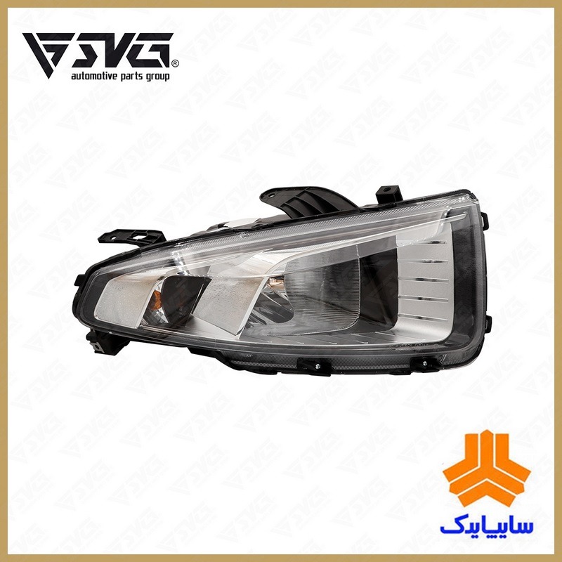 چراغ جلو راست قاب مشکی Facelift برلیانس H220 ، H230 سایپایدک