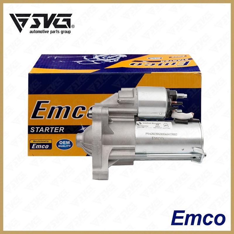 استارت پژو ۲۰۶ چهار زغاله (جدید) برند IREMCO (EMCO), موتور استارت چهار زغاله ۲۰۶