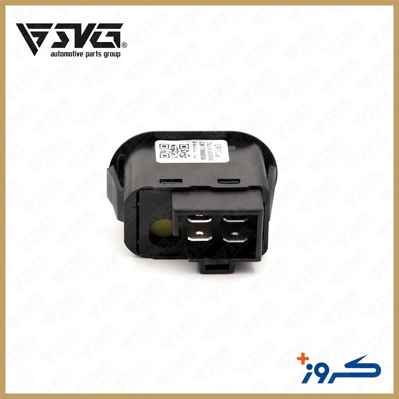 کلید چراغ مه شکن عقب جدید پراید X131 و پراید وانت ( بیضی ) کروز Rear Fog Light Switch (Oval) for Pride X131 & Pride Pickup – Crouse