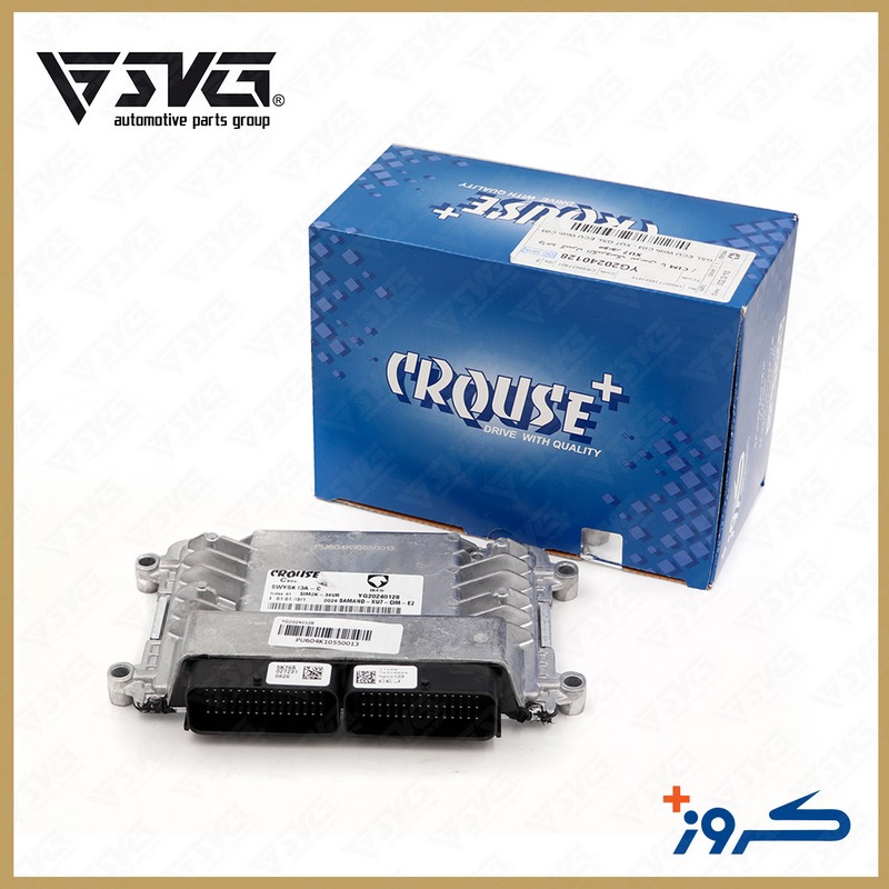 واحد کنترل الکترونیک ECU بنزینی E2 پژو پارس XU7 با CIM کروز Peugeot Pars Crouse Original ECU XU7 Gasoline E2 with CIM Engine Control Unit