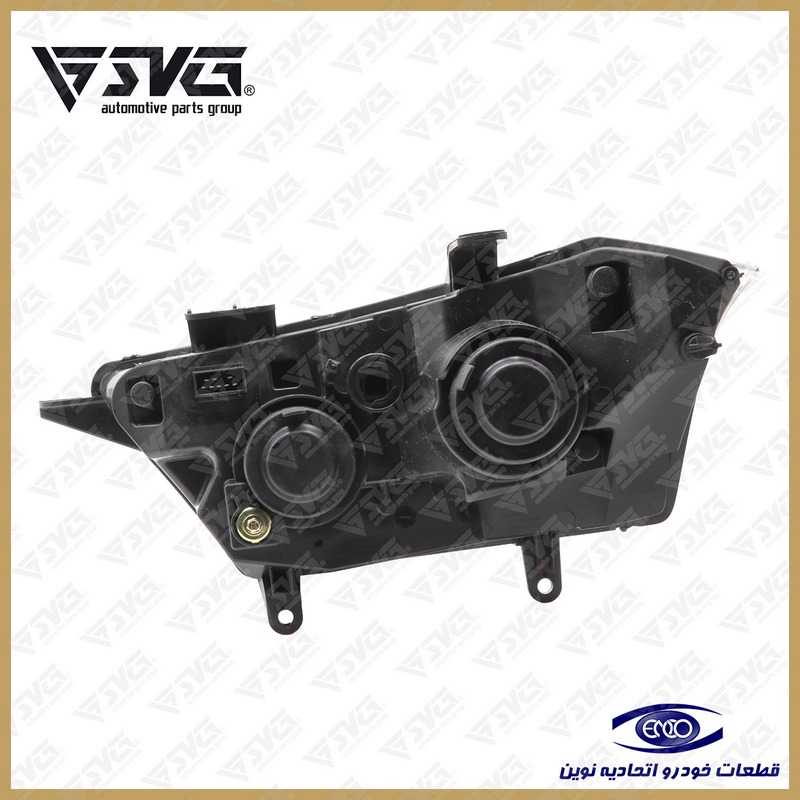 چراغ جلو راست کامل ( با لامپ و LED ) دنا پلاس اتحادیه نوین