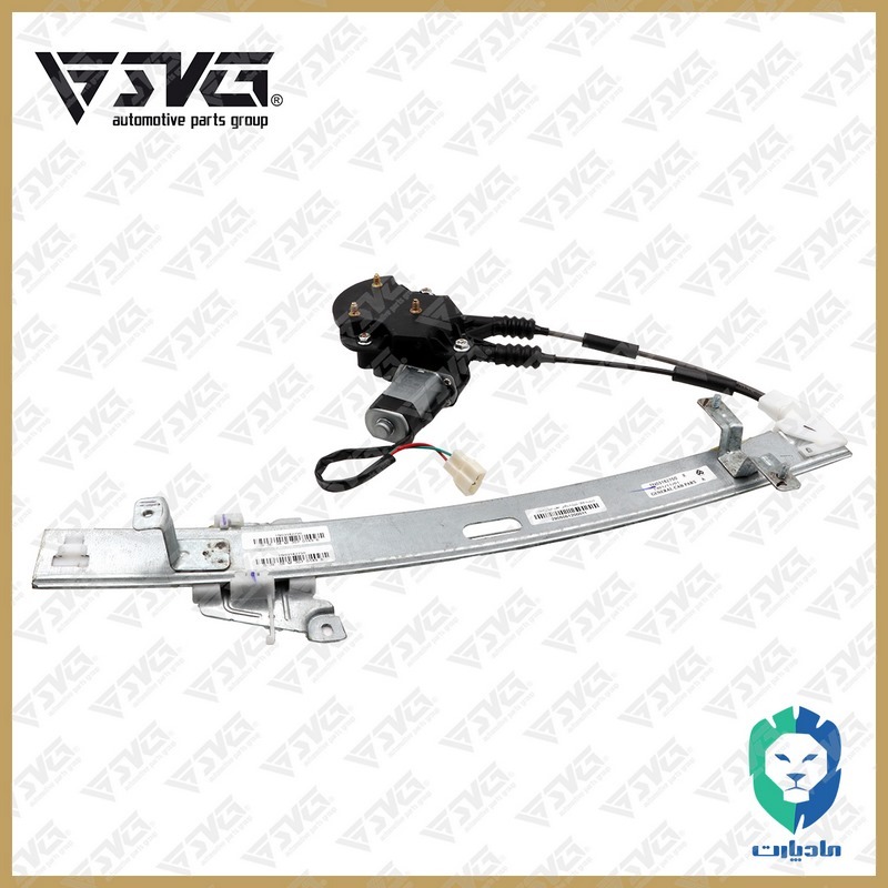 مجموعه شیشه بالابر برقی عقب راست تیبا، کوییک و ساینا مادپارت