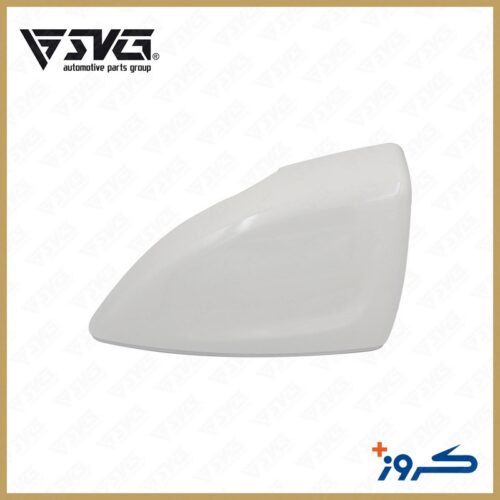 تصویر فلاپ آینه بغل چپ دنا پلاس سفید کروز؛ قطعه‌ای مقاوم و هماهنگ با بدنه برای محافظت از آینه و زیبایی خودرو.