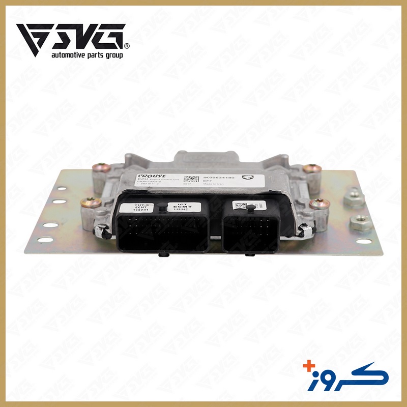 مجموعه واحد کنترل الکترونیک سمند ملی EF7 بنزینی با دریچه گاز برقی و صفحه نگهدارنده EasyU کروز