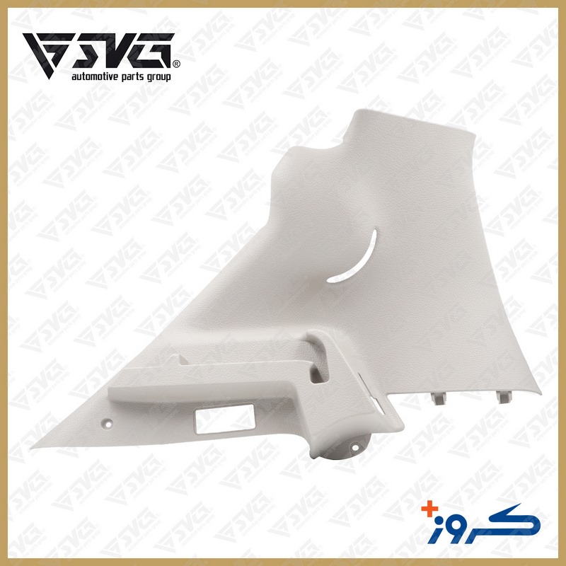 قاب پلاستیکی روکش بالای ستون عقب چپ پژو 206 کروز Left Upper Rear Pillar Plastic Cover for Peugeot 206 – Crouse