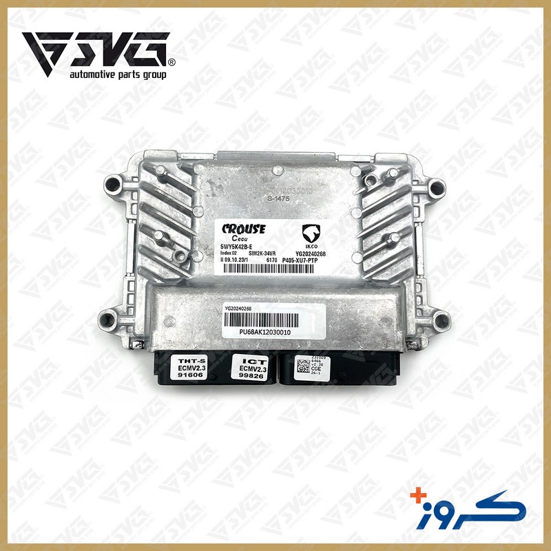مجموعه واحد کنترل الکترونیک بنزینی E4 با موتور XU7 پژو 405 کروز Peugeot 405 Crouse XU7 Engine Gasoline E4 Electronic Control Unit Assembly