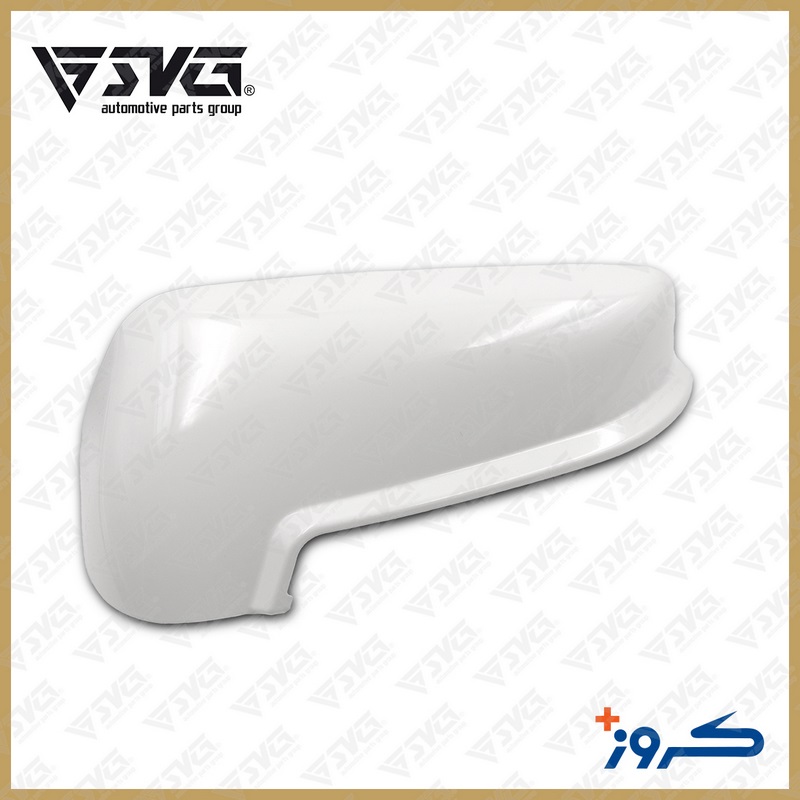 قاب آینه چپ سفید پژو پارس کروز (9020) (فلاپ آینه) Peugeot Pars Crouse Left Mirror Cover White (9020) Flap