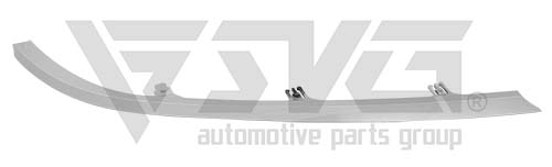 زه زیر چراغ جلو راست نقره ای (ابرویی) پژو پارس کروز پلاس Peugeot Pars Plus Crouse Right Front Headlight Silver Eyebrow Molding