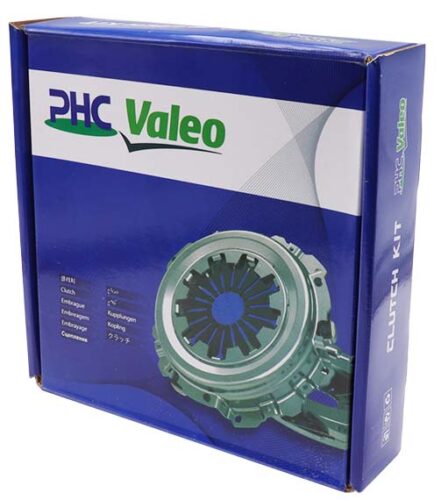 کیت کلاچ 215 میلیمتری تیبا و کوییک و ساینا VALEO ( قوطی آبی ) VALEO 215mm Clutch Kit for Tiba, Quick, and Saina – Blue Box