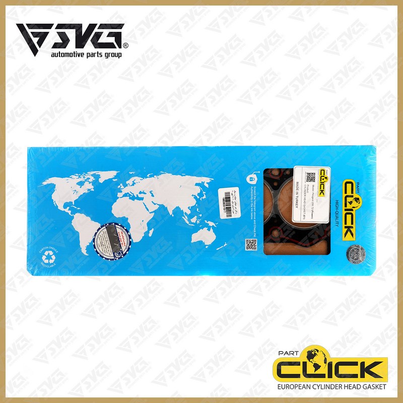 واشر سر سیلندر استاندارد یک سوراخ پاور پژو 206 تیپ 2 CLICK