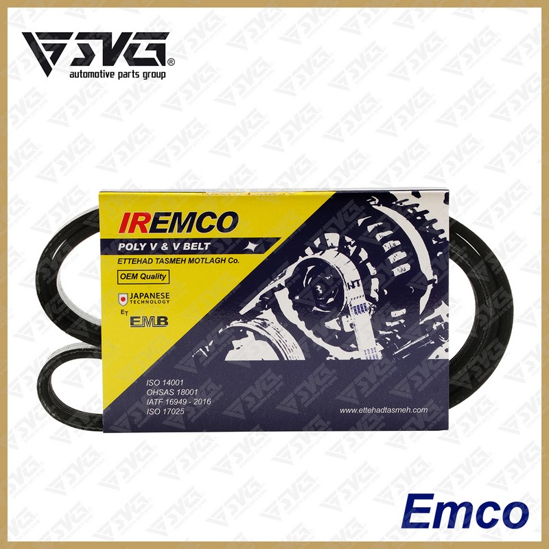 تسمه کولر EPDM _5 PK 1253 _TU5 امکو (IREMCO-EMCO)