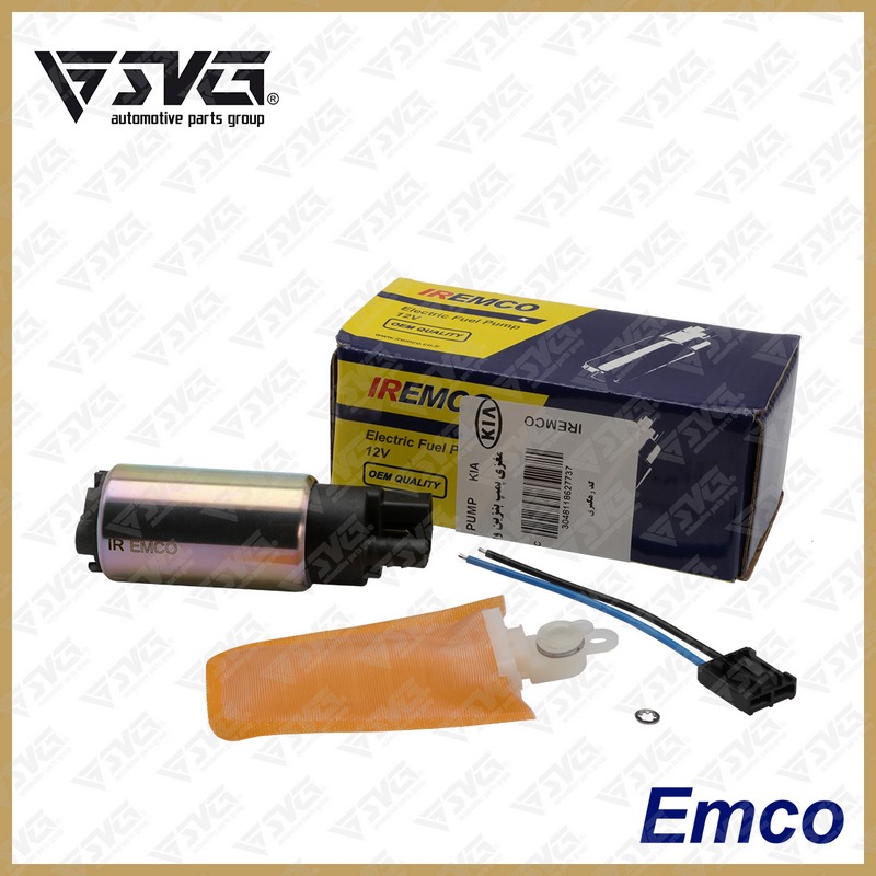مغزی پمپ بنزین و صافی و درخت سیم خانواده (قدیم) پراید KIA امکو (EMCO/IREMCO)مناسب سیستم سوخت‌رسانی