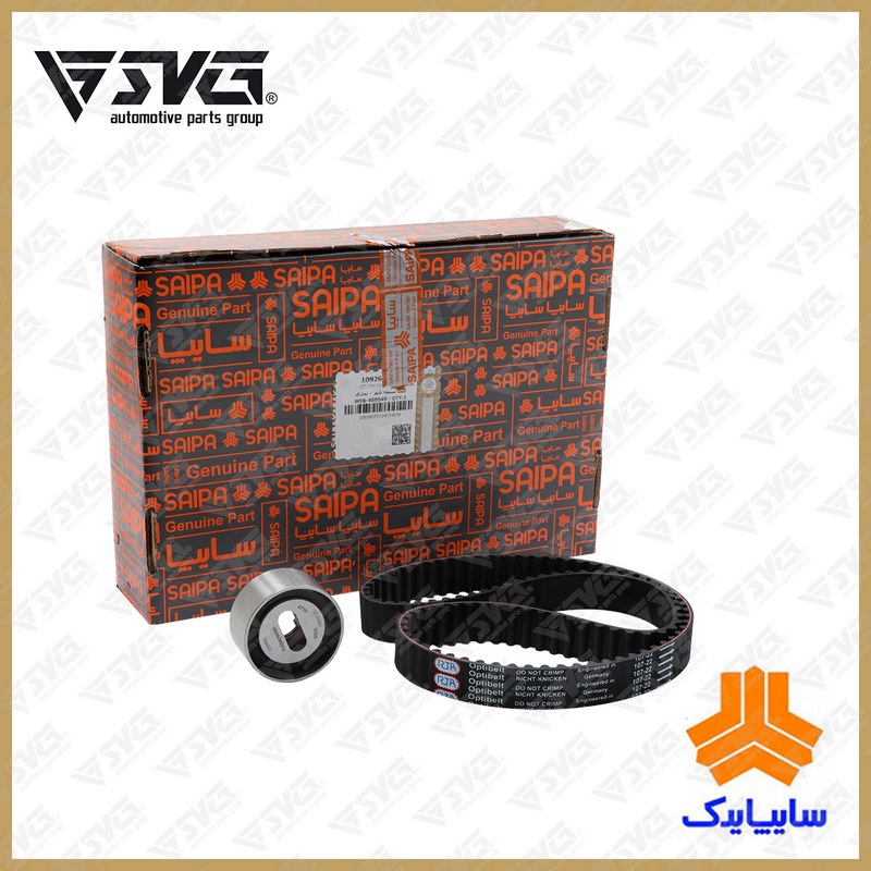 کیت تسمه تایم تجاری تیبا و کوییک و پراید و شاهین سایپایدک