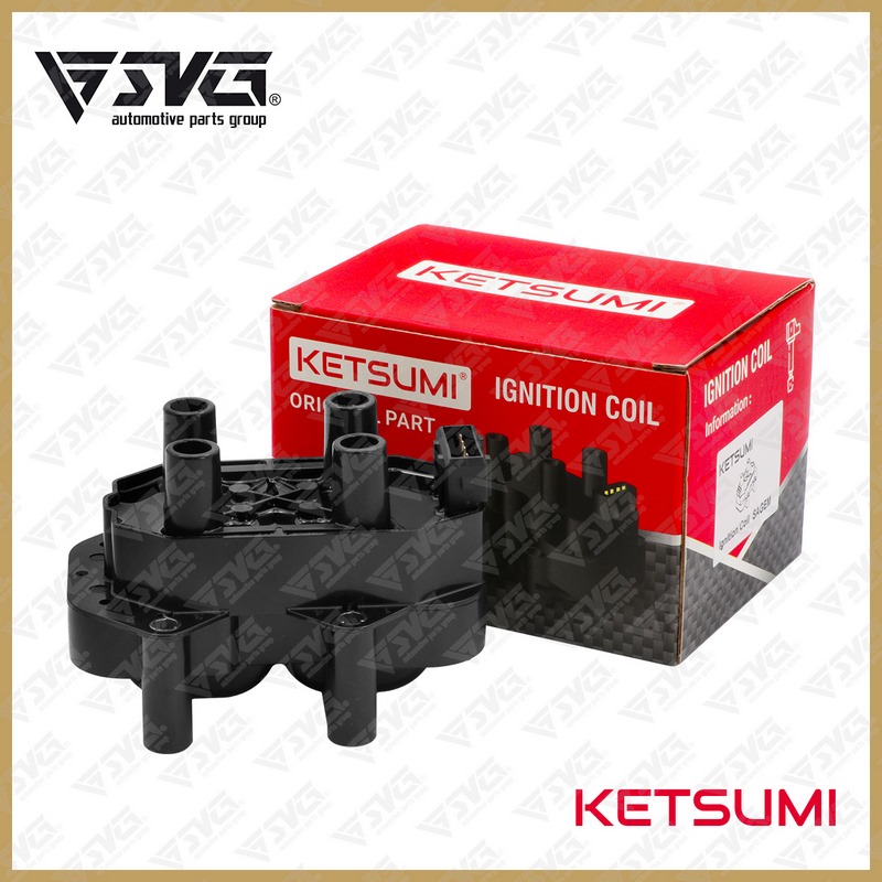 تصویر کویل پژو 405 ساژم KETSUMI، قطعه برقی موتور.