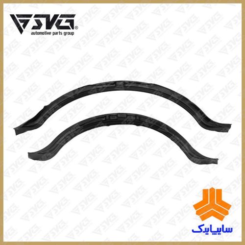 ست کامل واشر هلالی عقب و جلو کارتل ( تجاری ) پراید و تیبا سایپایدک