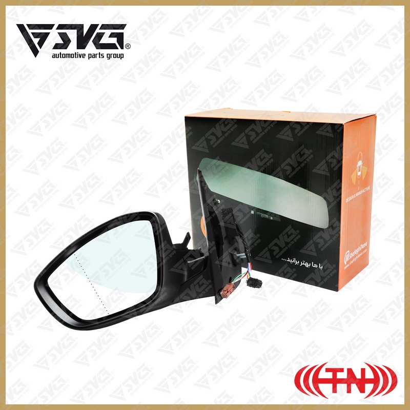 تصویر آینه جانبی فولدینگ چپ تارا (شفق دانا) آذین تنه