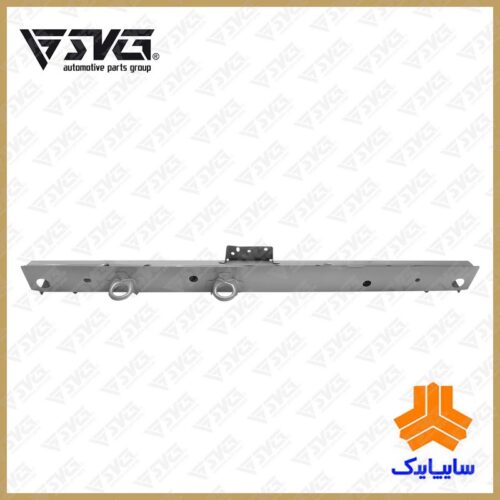 تصویر کلاف پایین سینی قاب رادیاتور پراید سایپایدک، قطعه فلزی بدنه جلو.