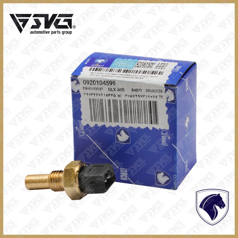 سنسور دمای آب مشکی XU7، XU7P و TU5 پژو 405 ایساکو