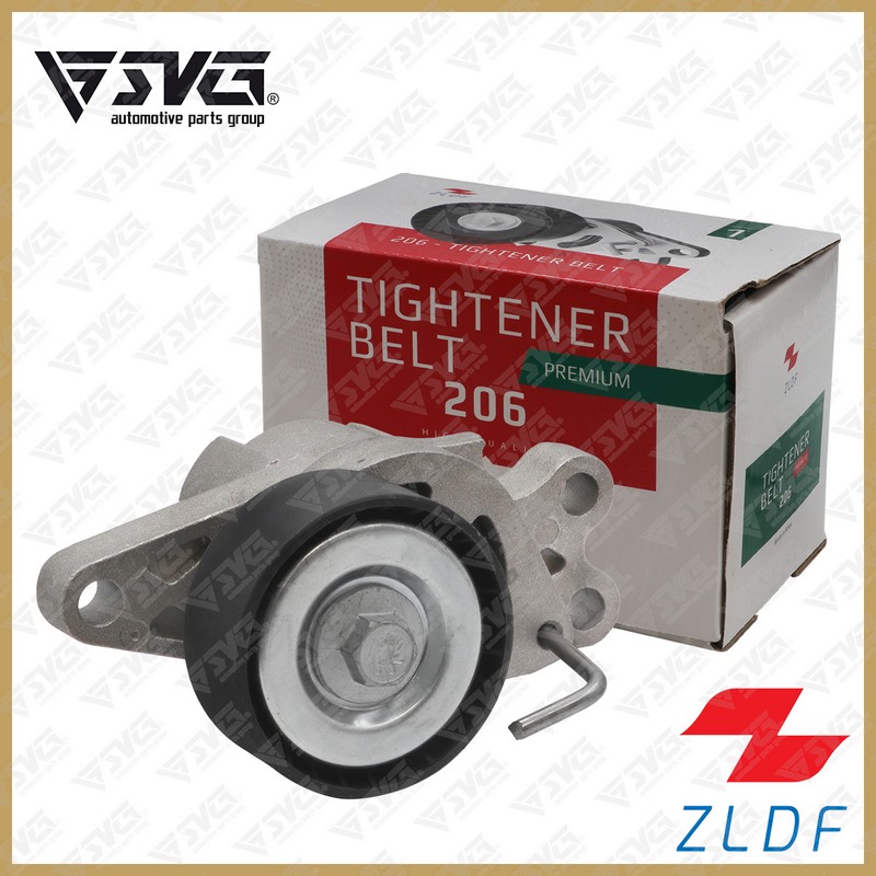 تصویر تسمه سفت کن دینام پژو 206 ZLDF؛ قطعه‌ای ضروری برای تنظیم کشش تسمه دینام و تضمین عملکرد صحیح سیستم برق خودرو.