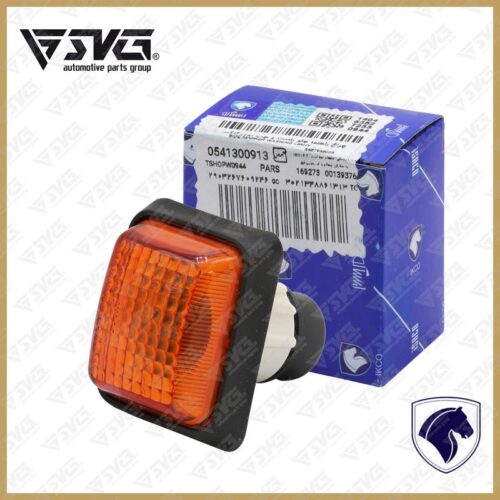 چراغ راهنمای روی گلگیر جلو راست و چپ با لامپ ( مربعی نارنجی ) پژو پارس ایساکو