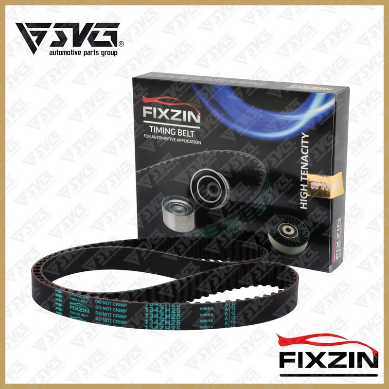 تسمه تایمینگ ۱۳۴ دندانه HNBR (موتور TU5) پژو ۲۰۶، SLX، پژو ۴۰۵ FIXZIN آذین تنه, تسمه تایم ۱۳۴ دندانه TU5