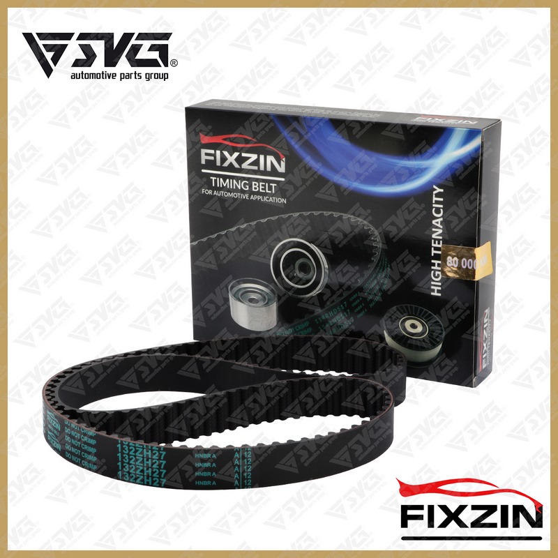 تصویر تسمه تایمینگ 127 دندانه HNBR سمند ملی EF7 و LX برند FIXZIN آذین تنه