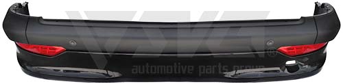 مجموعه سپر عقب مشکی پژو 207 SD کروز پلاس Rear Black Bumper Assembly for Peugeot 207 SD (Plus) – Crouse