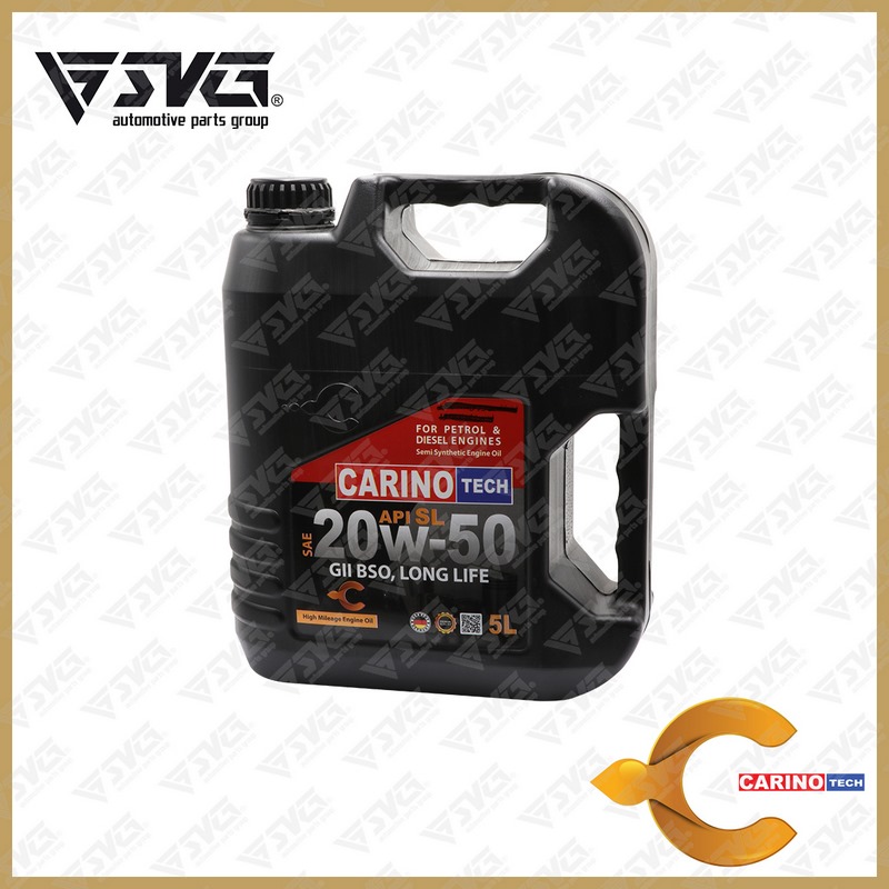 روغن موتور 5 لیتری SL 20W50 کارینوتک