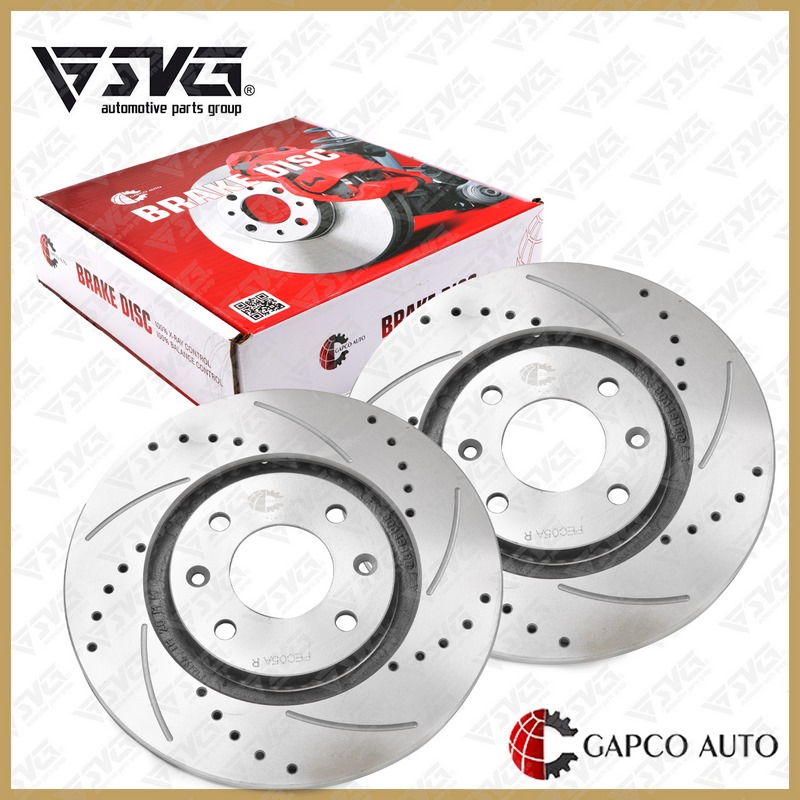 دیسک ترمز چرخ جلو دنا پلاس (دو عددی) GAPCO