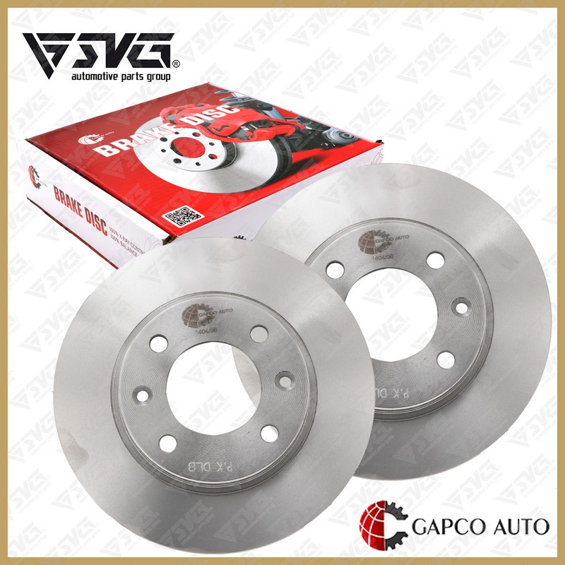 دیسک ترمز چرخ عقب پژو 206 تیپ 5 (دو عددی) GAPCO