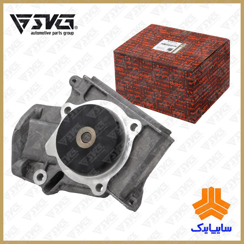 مجموعه پمپ آب (بدون شیار) (واتر پمپ) شاهین سایپا یدک